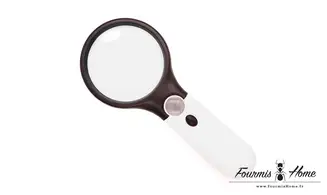 Loupe éclairante 75mm+22mm