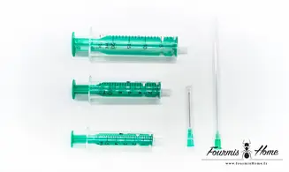 Lot de 3 seringues
